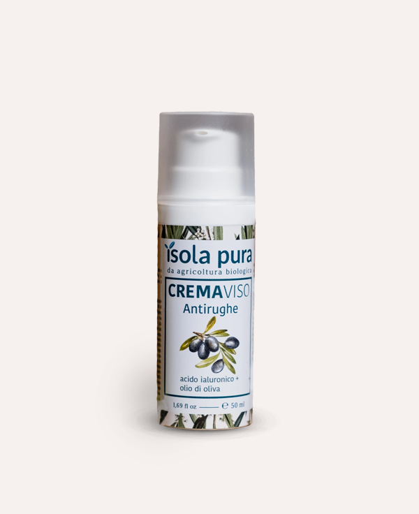 Crema viso antirughe all'olio di oliva