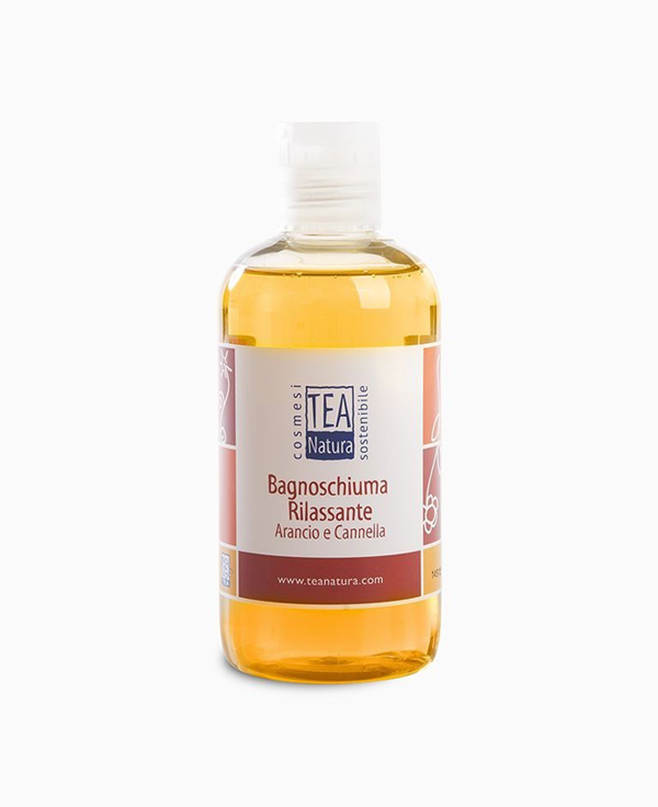 Bagnoschiuma rilassante arancio e cannella
