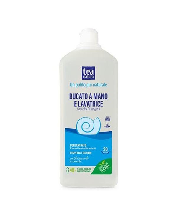 Detersivo per bucato a mano e lavatrice con lavanda