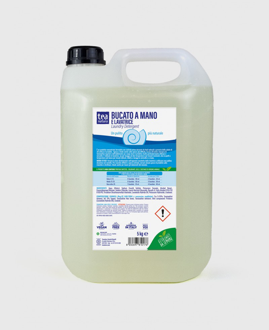 Detersivo per bucato a mano e lavatrice con lavanda