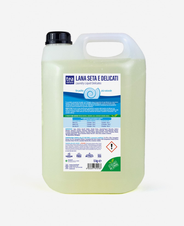 Detergente liquido lana seta e delicati