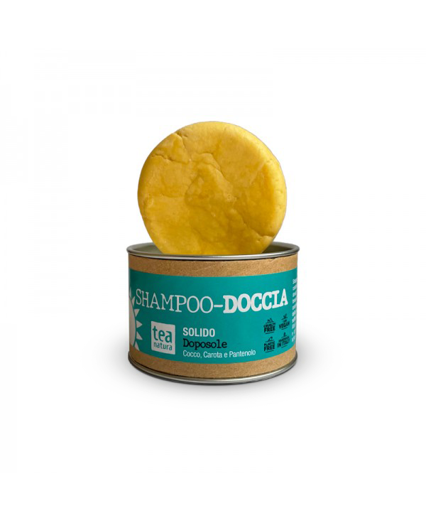 Shampoo doccia solido doposole