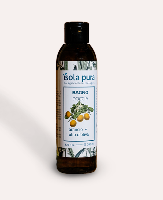 Bagnodoccia arancio e olio d'oliva