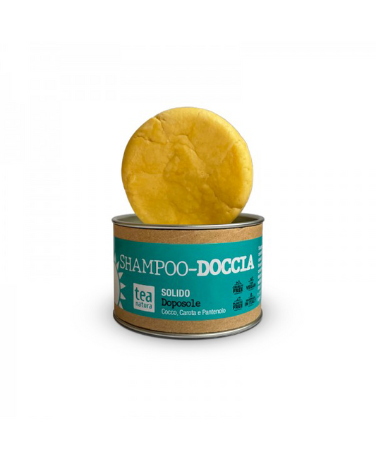Shampoo doccia solido doposole